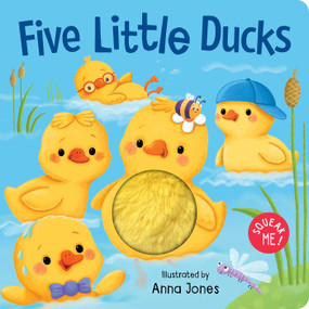 Squeak Me!: Five Little Ducks (Squeaky Plush Board Book) by Anna Jones, 9780655234142