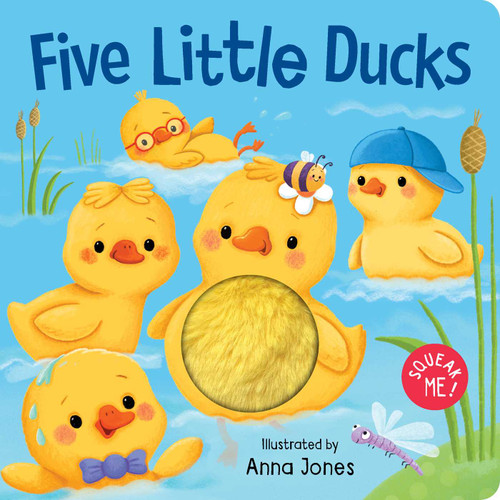 Squeak Me!: Five Little Ducks (Squeaky Plush Board Book) by Anna Jones, 9780655234142