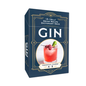 Gin Cocktail Cards A-Z (The Ultimate Drink Recipe Dictionary Deck) by Adams Media, 9781507222935