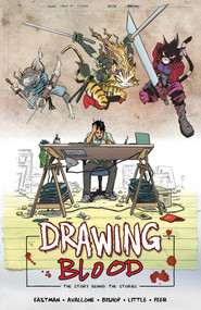 Drawing Blood Volume 1 (Spilled Ink) by Kevin Eastman, David Avallone, Ben Bishop, Troy Little, 9781534371675