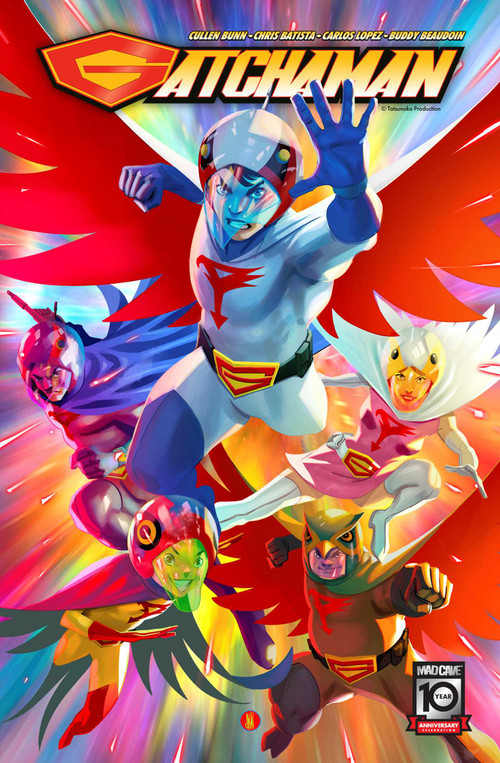Gatchaman Vol. 1 by Cullen Bunn, Chris Batista, Carlos Lopez, Buddy Beaudoin, 9781545812266