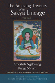 The Amazing Treasury of the Sakya Lineage (Volume 1) by Ameshab Ngakwang Kunga Sonam, Khenpo Kunga Sherab, Matthew W. King, Sakya Trichen, 9781614299196