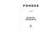 Ponder (A Novel) by Daniel Roberts, 9781648210693