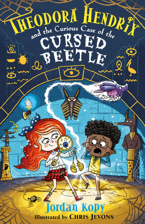 Theodora Hendrix and the Curious Case of the Cursed Beetle by Jordan Kopy, Chris Jevons, 9781665906869