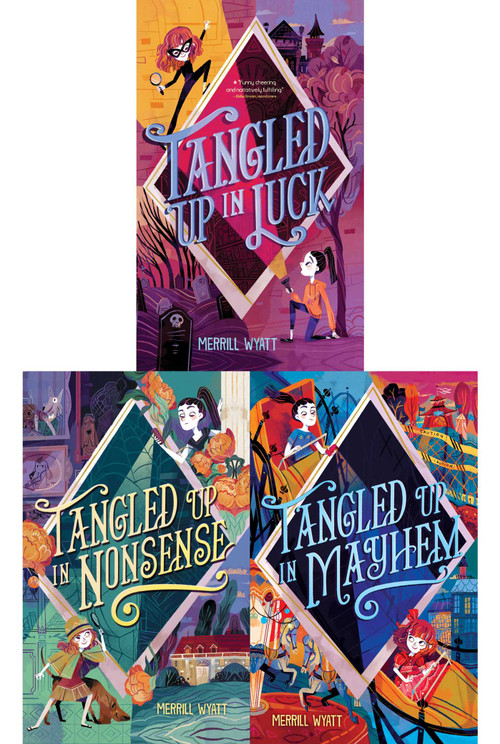 The Tangled Mysteries Collected Set (Tangled Up in Luck; Tangled Up in Nonsense; Tangled Up in Mayhem) by Merrill Wyatt, 9781665959582