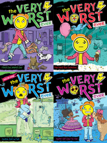 The Very Worst Ever Collected Set (First Day, Worst Day; Pop Goes the Carnival; Catch Zoo Later; Happy Gift Day to You) by Andy Nonamus, Amy Jindra, 9781665960250