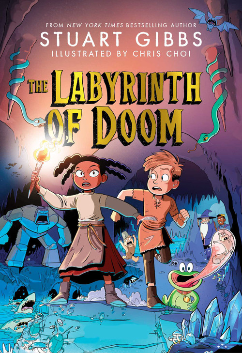 The Labyrinth of Doom - 9781665963169 by Stuart Gibbs, Chris Choi, 9781665963169