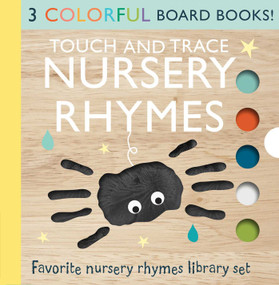 Touch and Trace Nursery Rhymes 3-Book Set: Itsy Bitsy Spider, Hey Diddle Diddle, This Little Piggy (Board Book for Babies and Toddlers 0-2 years old) by Editors of Silver Dolphin Books, Emily Bannister, 9781667207100