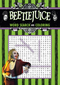Beetlejuice Word Search and Coloring by Editors of Thunder Bay Press, 9781667208336