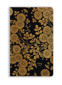 Uematsu Hobi: Box Decorated with Chrysanthemums (Soft Touch Journal) by Flame Tree Studio, 9781804178966