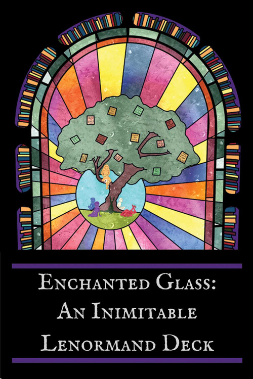 Enchanted Glass (An Inimitable Lenormand Deck) by Veronica King, 9781958607176