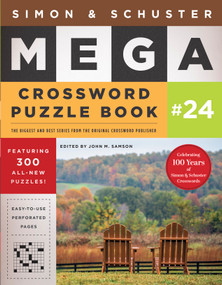 Simon & Schuster Mega Crossword Puzzle Book #24 by John M. Samson, 9781982194895