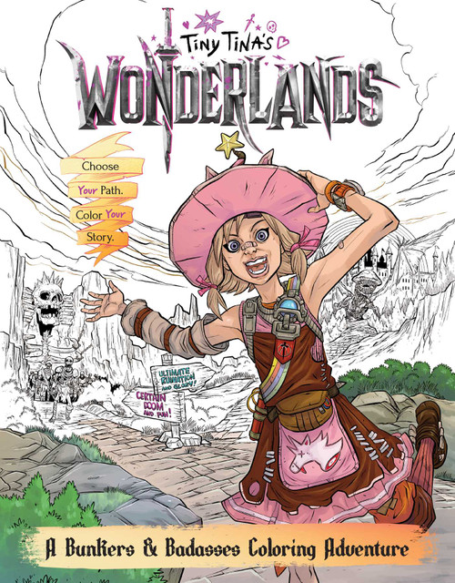 Tiny Tina's Wonderlands: A Bunkers & Badasses Coloring Adventure by Jordan Alsaqa, Elmer Damasco, 9798886635621