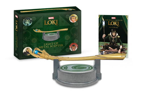 Marvel: Loki Light-Up Metal Scepter by Robb Pearlman, 9780762485451