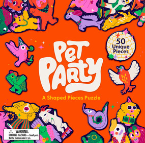 Pet Party (A Shaped Pieces Puzzle) by Caroline Selmes, 9781399624343