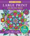 Color Me Calm - Large Print Coloring Book  (31 stress relieving designs) by Peter Pauper Press, Inc., 9781441343673