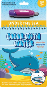 Color With Water - Under the Sea (includes mess free water pen) by Peter Pauper Press, Inc., 9781441344083