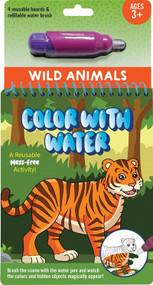 Color With Water - Wild Animals (includes mess free water pen) by Peter Pauper Press, Inc., 9781441344106