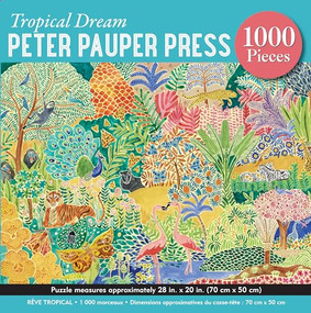 Tropical Dream 1000 Piece Jigsaw Puzzle by Peter Pauper Press, Inc., Hadas Hayun, 9781441344212