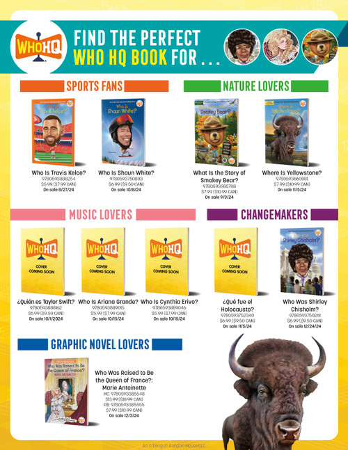 Where Is Yellowstone? - 9780593660881 by Sarah Fabiny, Who HQ, Stephen Marchesi