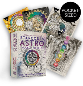 Starcodes Astro Pocket Oracle (A 56-Card Deck and Guidebook) by Heather Roan Robbins, 9781401978198
