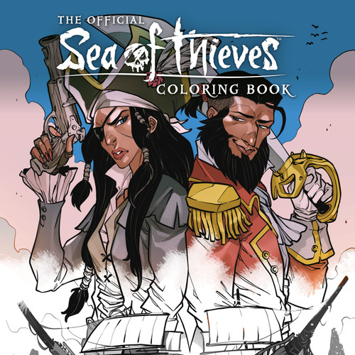 The Official Sea of Thieves Coloring Book by Titan, Rhoald Marcellius, Iolanda Zanfardino, 9781787742819