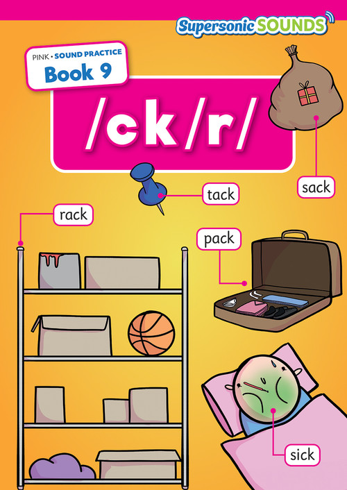 Pink Sound Practice Book 9 /ck/r/ by N/A, 9798892323628