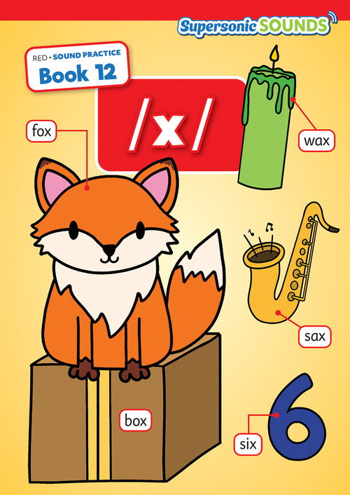 Red Sound Practice Book 12 /x/ by N/A, 9798892323802
