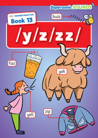 Red Sound Practice Book 13 /y/z/zz/ by N/A, 9798892323819