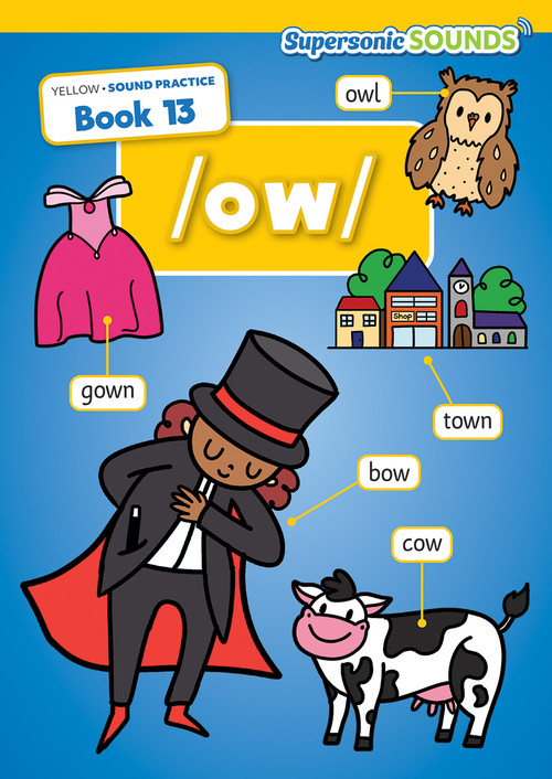 Yellow Sound Practice Book 13 /ow/ by N/A, 9798892323963
