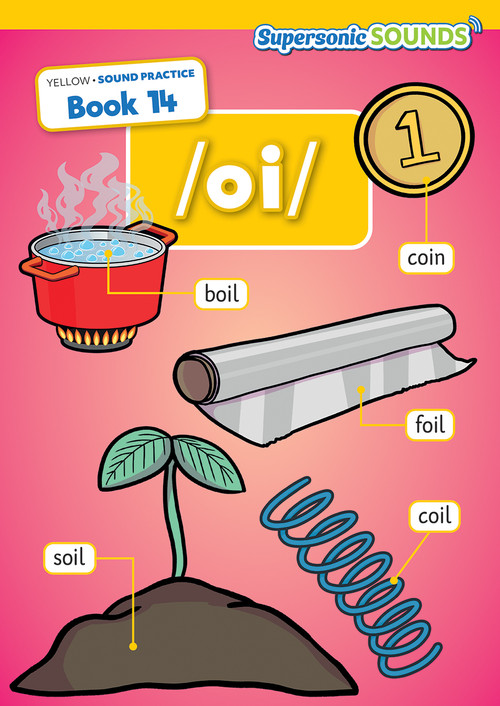 Yellow Sound Practice Book 14 /oi/ by N/A, 9798892323970