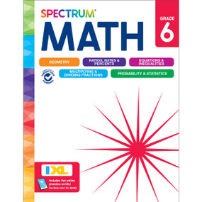 Spectrum Math Workbook, Grade 6 - 9781483871493 by Spectrum, Carson Dellosa Education, Elise Craver, 9781483871493