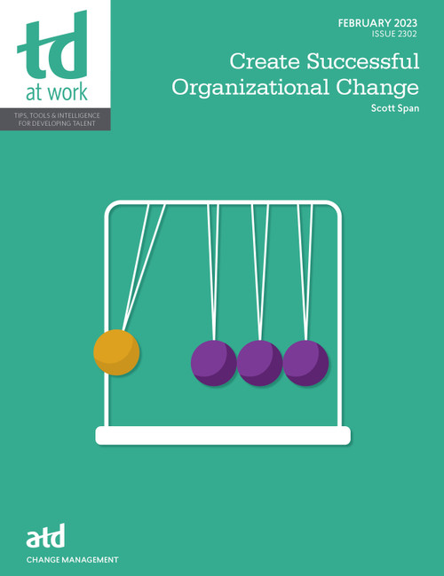 Create Successful Organizational Change by Scott Span, 9781957157078