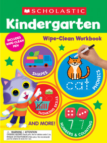 Kindergarten Wipe-Clean Workbook by Scholastic Teaching Resources, 9781338887594