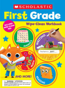 Scholastic First Grade Wipe-Clean Workbook by Scholastic Teaching Resources, 9781338887600