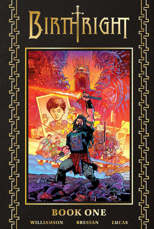 Birthright Deluxe Book One by Joshua Williamson, Andrei Bressan, 9781534359345