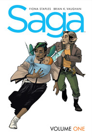 Saga Volume 1: New Edition by Brian K Vaughan, Fiona Staples, 9781534370548