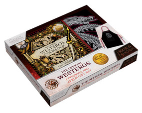 The Official Westeros Cookbook and Apron Gift Set (Recipes from House of the Dragon and Game of Thrones) by Insight Editions, Joanne Bourne, 9798886634808