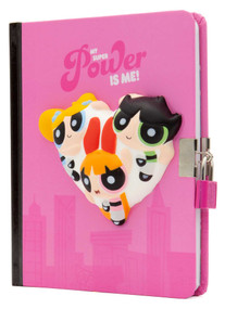 Powerpuff Girls: Squishy Lock & Key Diary by Insights, 9798886636291