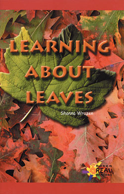 Learning About Leaves by Shanna Wrazen, 9780823981021