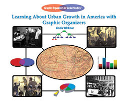 Learning About Urban Growth in America with Graphic Organizers by Linda Wirkner, 9781404250482