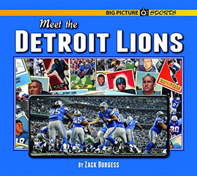 Meet the Detroit Lions by Zack Burgess, 9781599537399