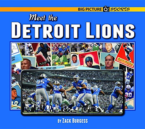 Meet the Detroit Lions by Zack Burgess, 9781599537399