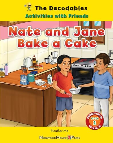 Nate and Jane Bake a Cake - 9781684506972 by Heather Ma, 9781684506972