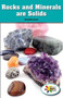 Rocks and Minerals Are Solids by Bernadette Brexel, 9781499492958