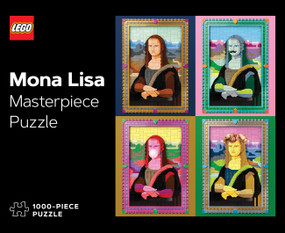 LEGO Masterpiece Puzzle: Mona Lisa 1000-Piece Puzzle by LEGO, 9781797230856