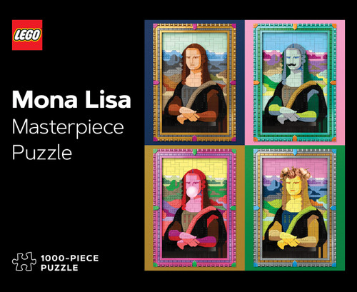 LEGO Masterpiece Puzzle: Mona Lisa 1000-Piece Puzzle by LEGO, 9781797230856