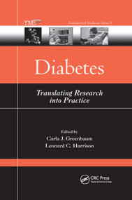 Diabetes (Translating Research into Practice) by Carla J. Greenbaum, Leonard C. Harrison, 9780367387013