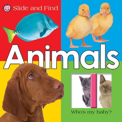 Slide and Find - Animals by Roger Priddy, 9780312499082