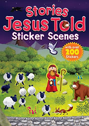 Stories Jesus Told Sticker Scenes by Juliet David, Nigel Chilvers, 9781859859476